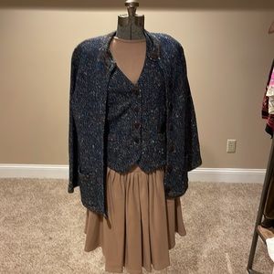 SOLD 1970’s YSL Rive Gauche cardigan 2pc set
